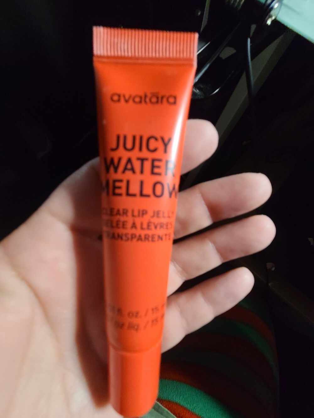 Avatara Juicy Water Mellow Clear Lip Jelly — Vibrant Orange Shine